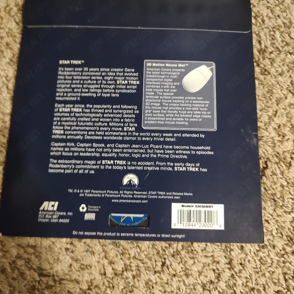 Kids Mouse Mat - Blue